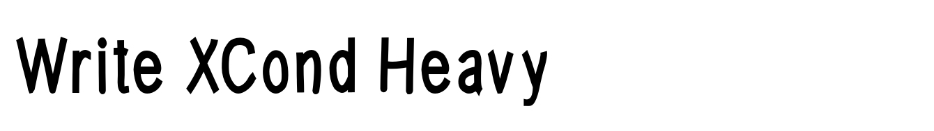 Write XCond Heavy